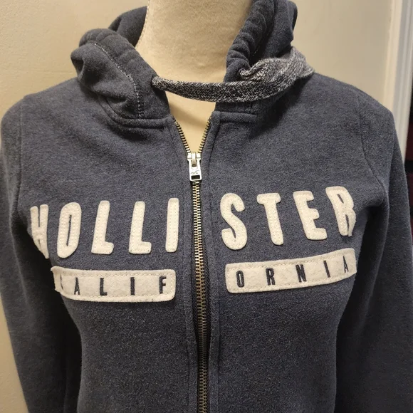 Hollister sweater jacket cheap